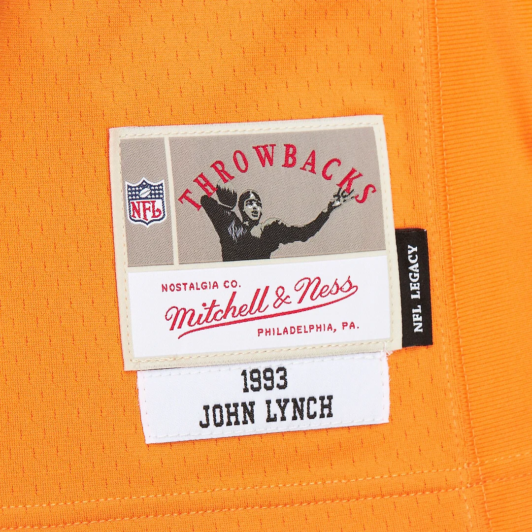 Zennovawear John Lynch Tampa Bay Buccaneers 1993 Legacy Replica Jersey - Orange