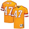 Zennovawear John Lynch Tampa Bay Buccaneers 1993 Authentic Throwback Retired Player Jersey - Orange