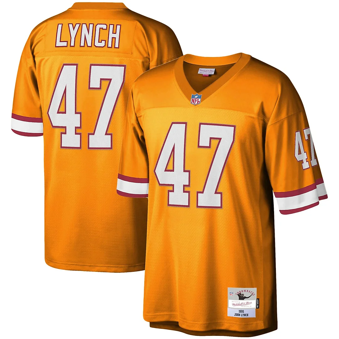 Zennovawear John Lynch Tampa Bay Buccaneers Legacy Replica Jersey - Orange
