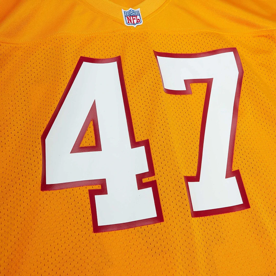 Zennovawear John Lynch Tampa Bay Buccaneers 1993 Authentic Throwback Retired Player Jersey - Orange