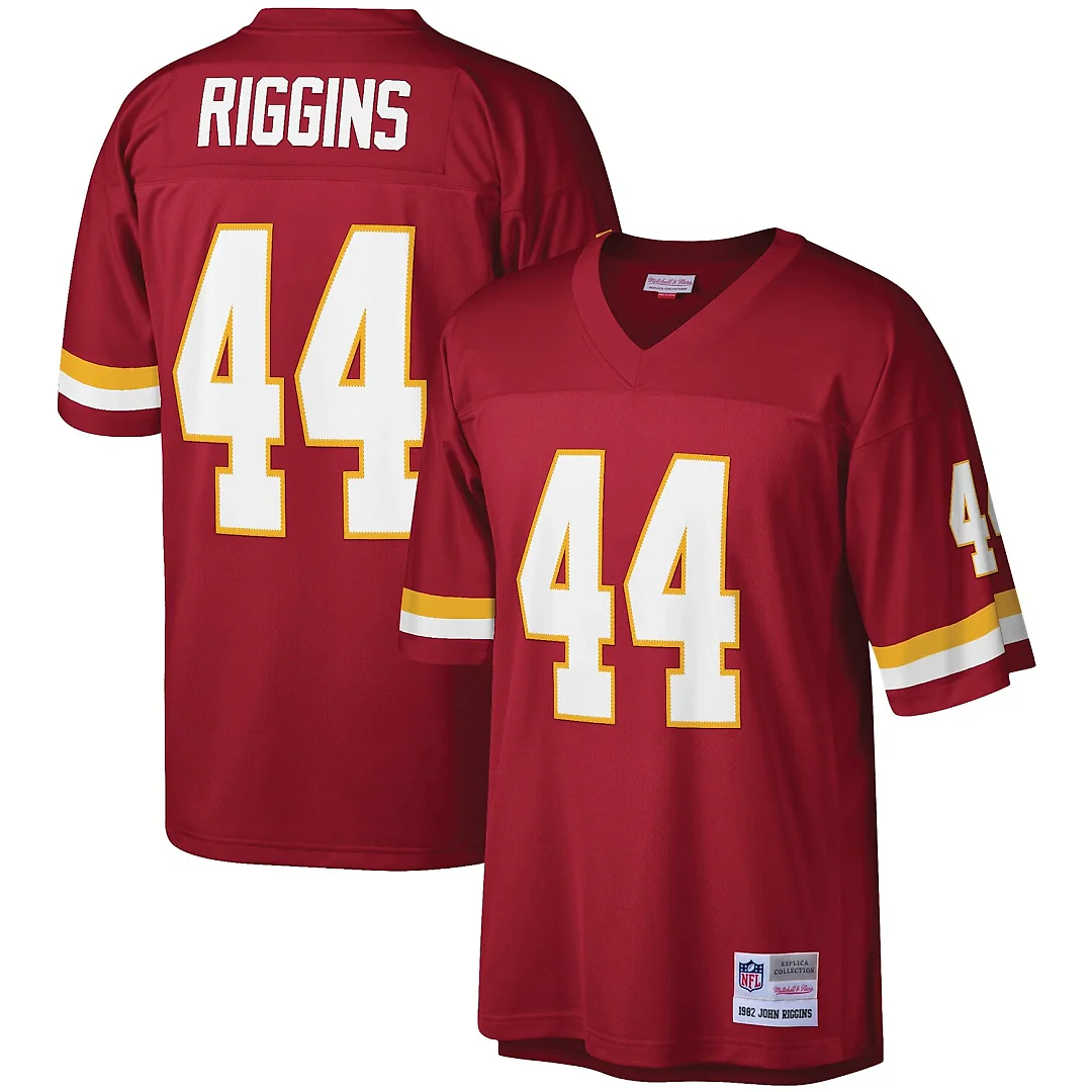 Zennovawear John Riggins Washington Football Team Legacy Replica Jersey - Burgundy