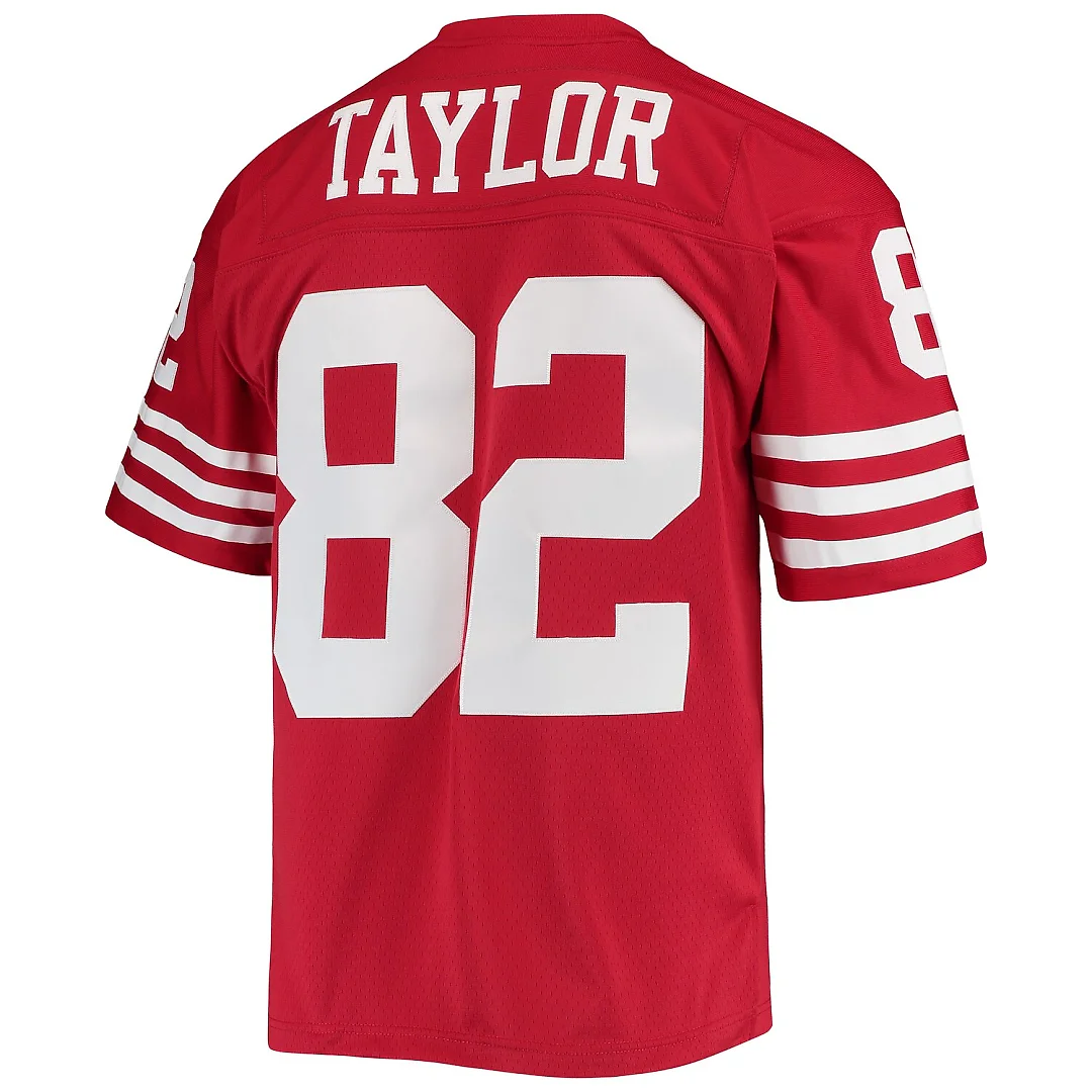 Zennovawear John Taylor San Francisco 49ers Legacy Replica Jersey - Scarlet