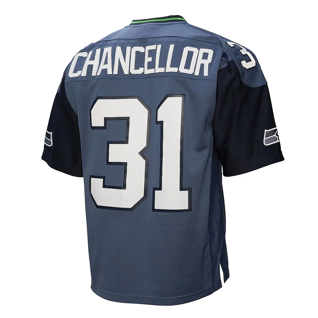 Zennovawear Kam Chancellor Seattle Seahawks 2011 Legacy Replica Jersey - Blue