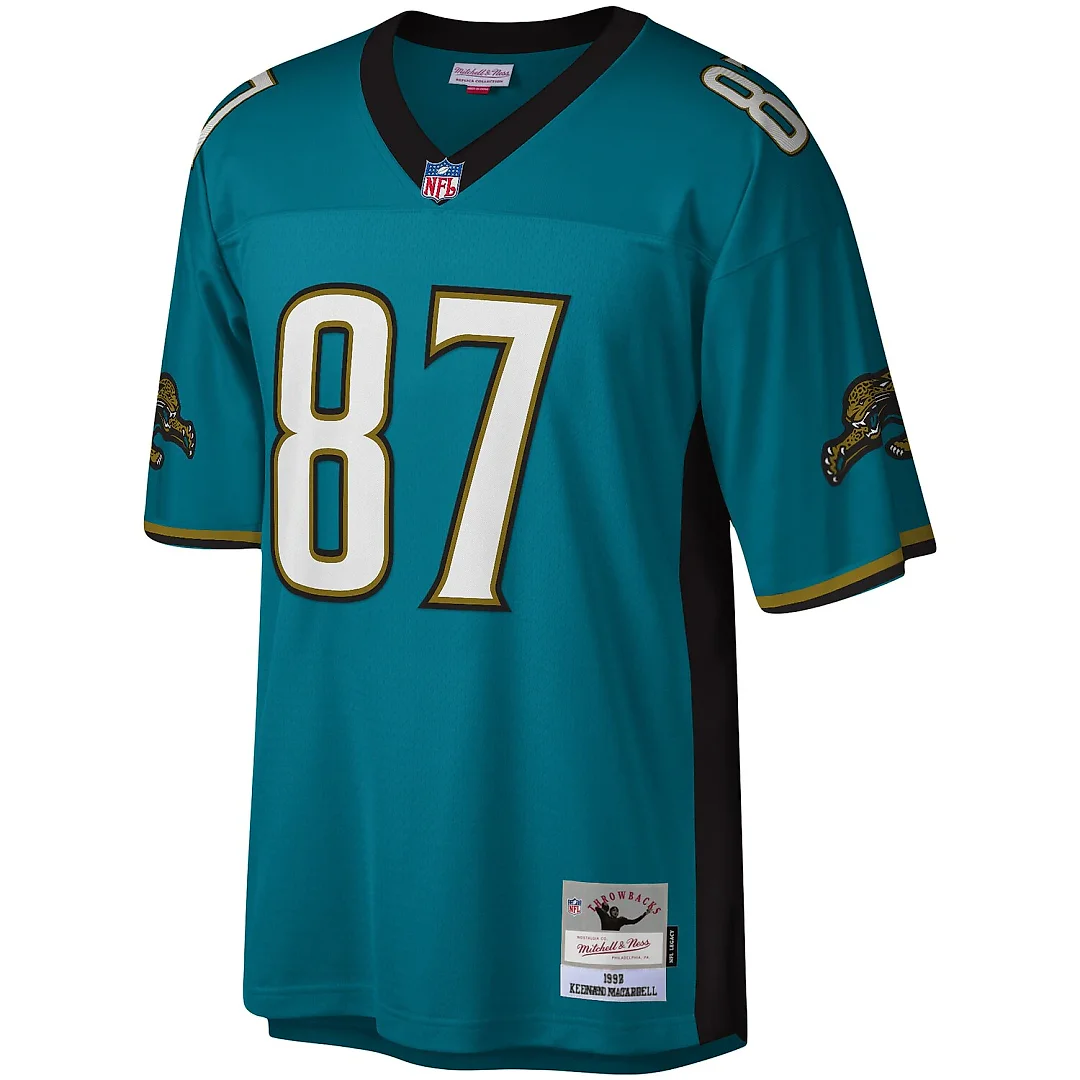 Zennovawear Keenan McCardell Jacksonville Jaguars Legacy Replica Jersey - Teal