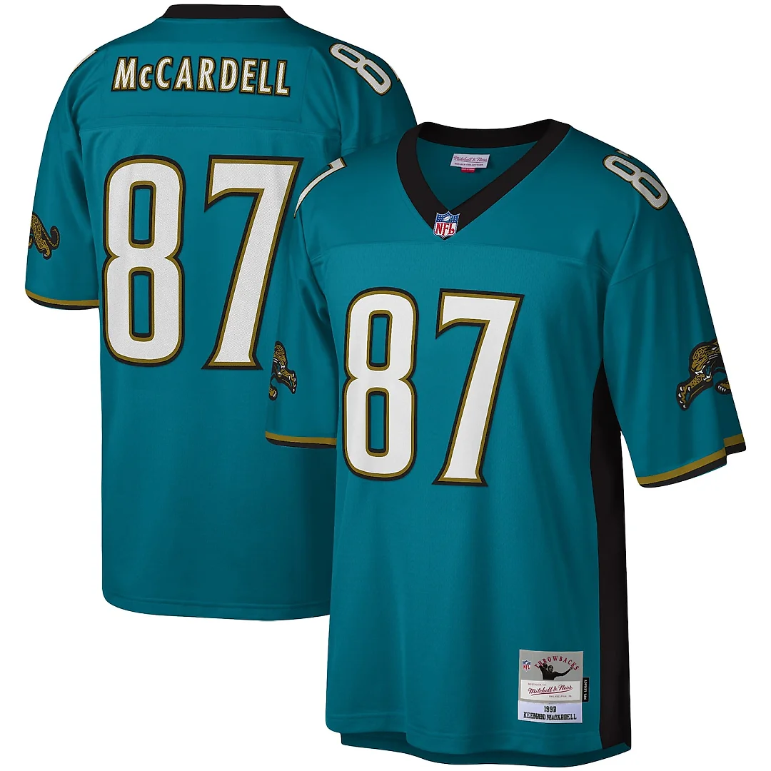 Zennovawear Keenan McCardell Jacksonville Jaguars Legacy Replica Jersey - Teal