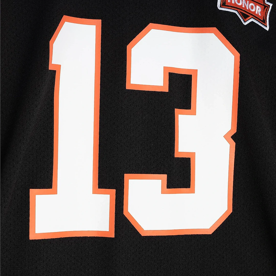 Zennovawear Ken Riley Cincinnati Bengals 1981 Authentic Throwback Retired Player Jersey - Black