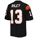 Zennovawear Ken Riley Cincinnati Bengals 1981 Authentic Throwback Retired Player Jersey - Black
