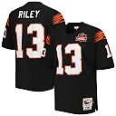 Zennovawear Ken Riley Cincinnati Bengals 1981 Authentic Throwback Retired Player Jersey - Black