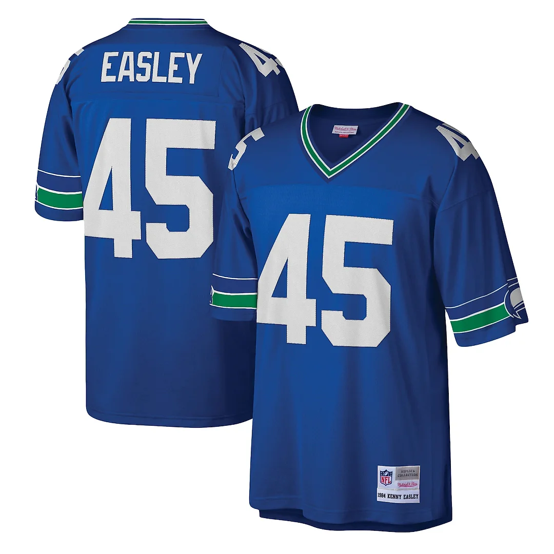 Zennovawear Kenny Easley Seattle Seahawks Legacy Replica Jersey - Royal