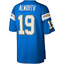 Zennovawear Lance Alworth Los Angeles Chargers Legacy Replica Jersey - Powder Blue