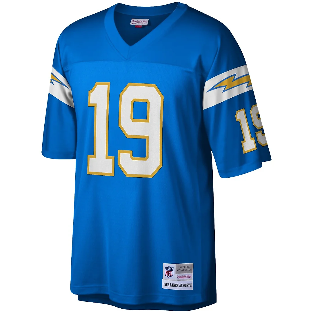 Zennovawear Lance Alworth Los Angeles Chargers Legacy Replica Jersey - Powder Blue