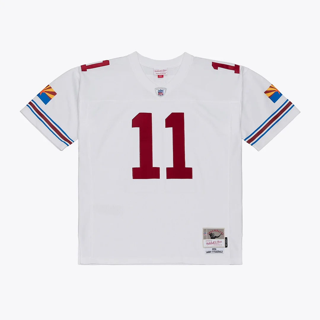Zennovawear Larry Fitzgerald Arizona Cardinals 2004 Legacy Replica Player Jersey - White