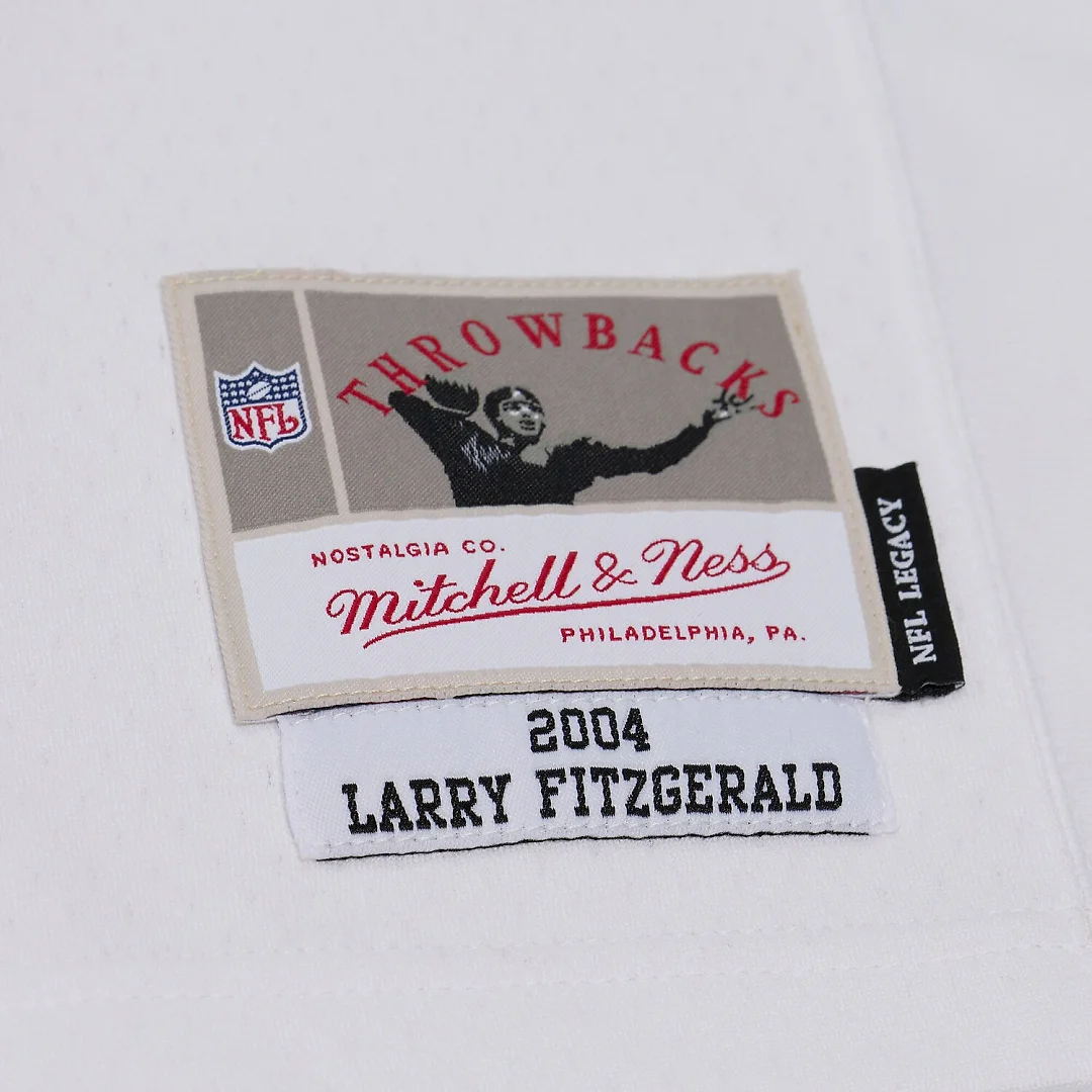 Zennovawear Larry Fitzgerald Arizona Cardinals 2004 Legacy Replica Player Jersey - White