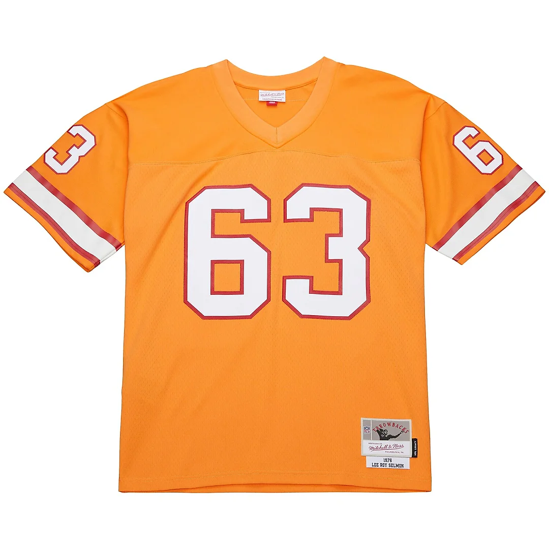 Zennovawear Lee Roy Selmon Tampa Bay Buccaneers 1976 Legacy Replica Jersey - Orange