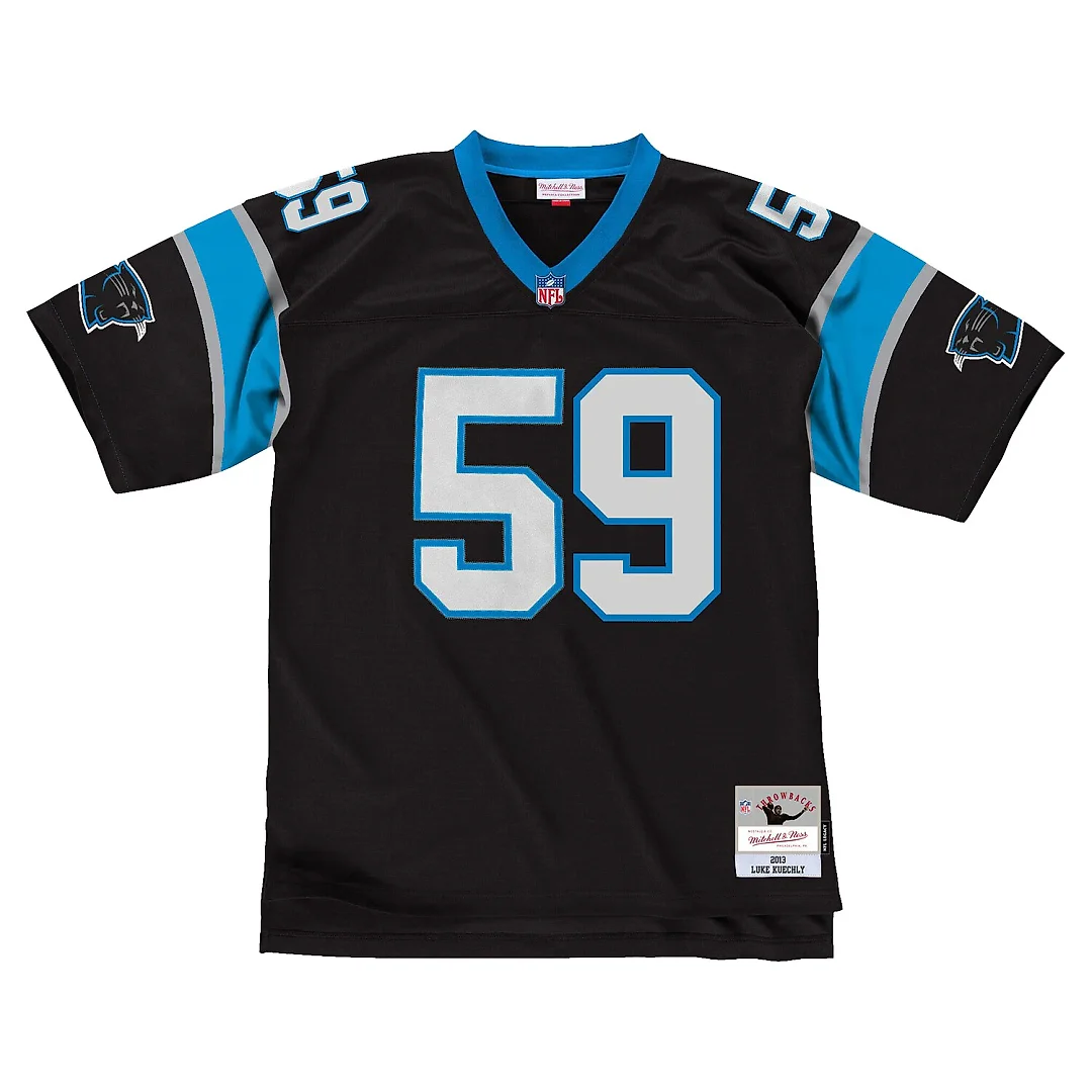 Zennovawear Luke Kuechly Carolina Panthers 2013 Legacy Throwback Replica Jersey - Black