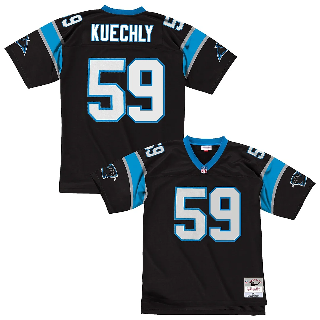 Zennovawear Luke Kuechly Carolina Panthers 2013 Legacy Throwback Replica Jersey - Black