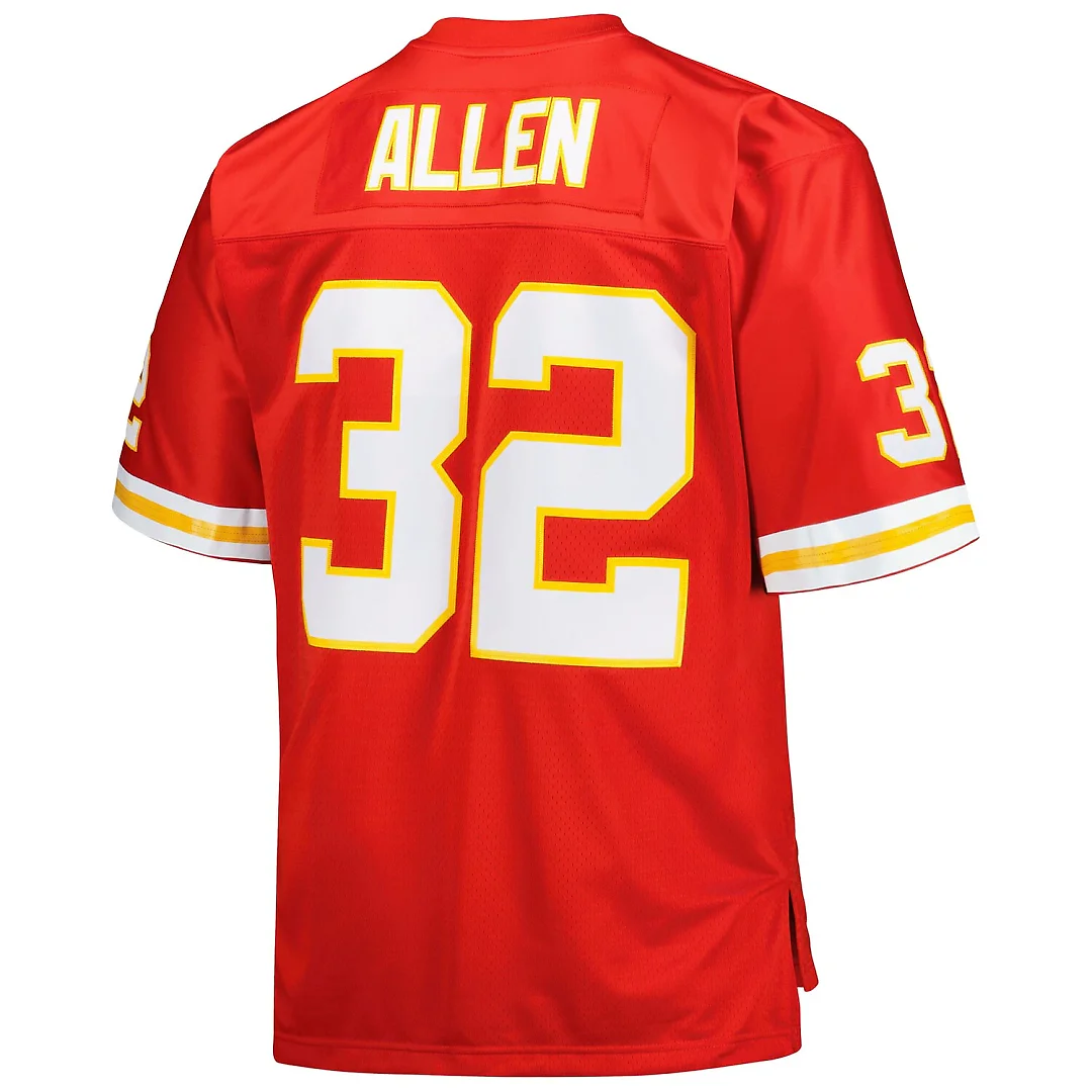 Zennovawear Marcus Allen Kansas City Chiefs Big & Tall 1994 Retired Player Replica Jersey - Red