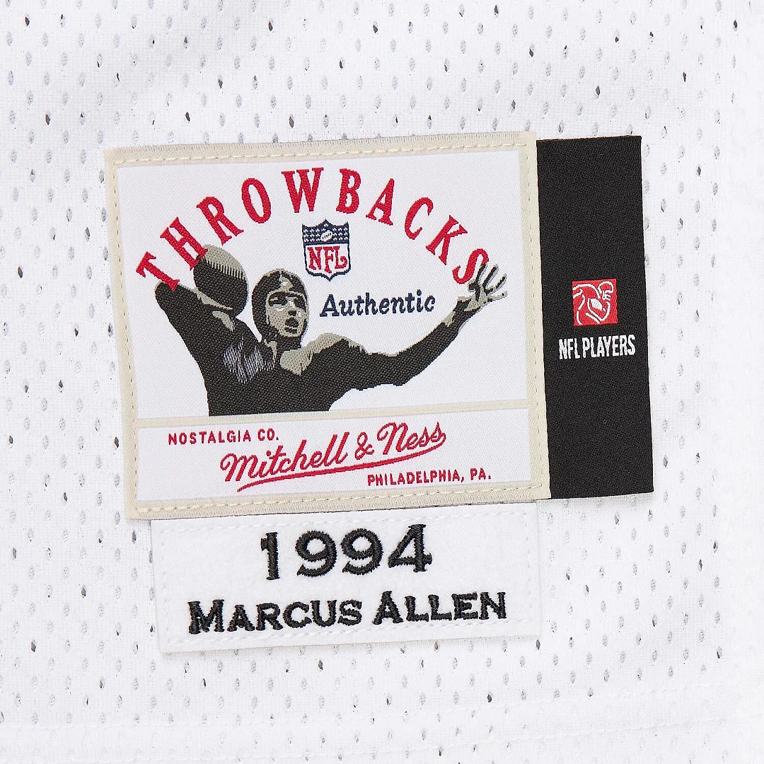 Zennovawear Marcus Allen Kansas City Chiefs 1994 Authentic Throwback Retired Player Jersey - White