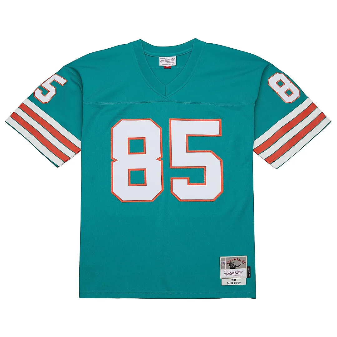 Zennovawear Mark Duper Miami Dolphins Legacy Replica Jersey - Aqua