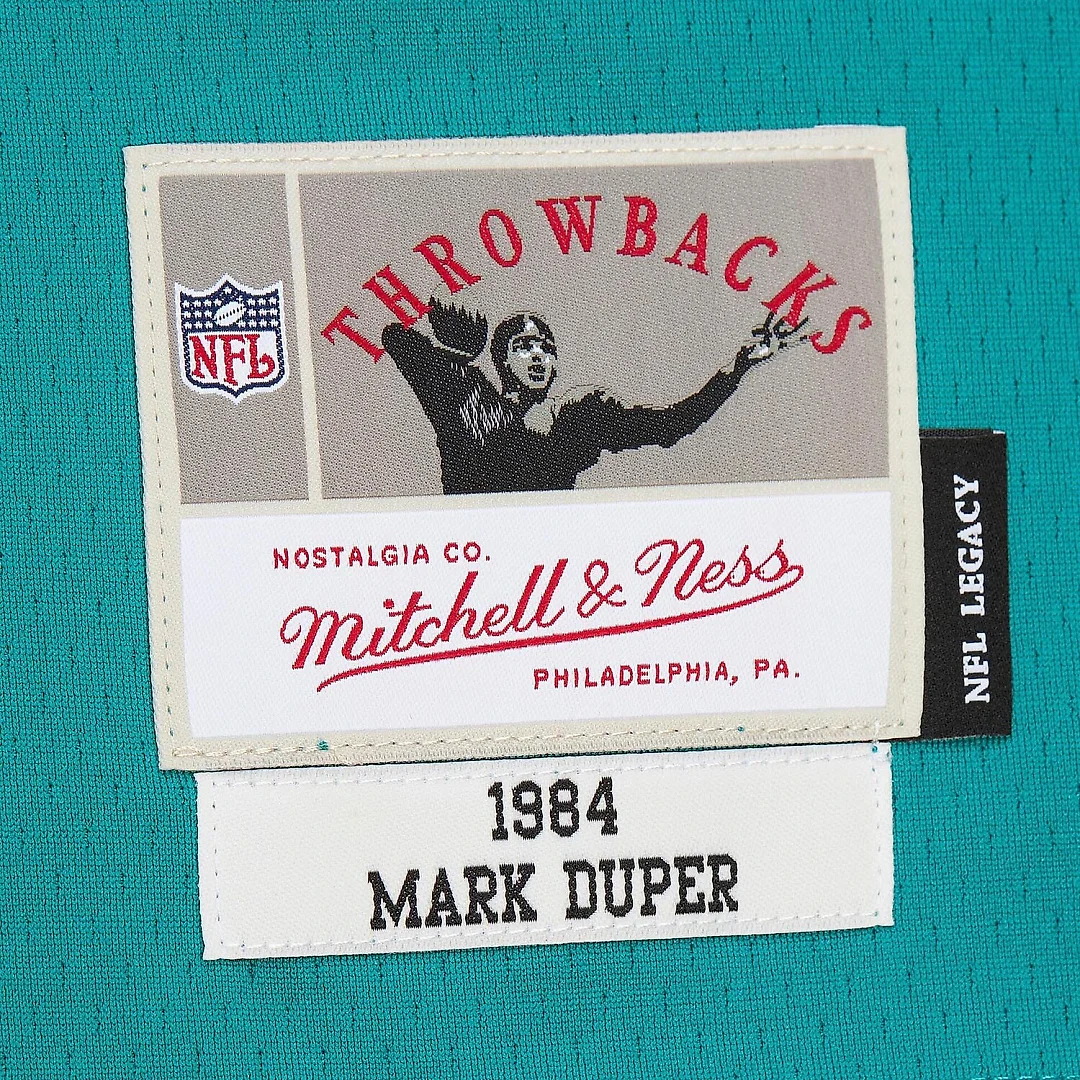 Zennovawear Mark Duper Miami Dolphins Legacy Replica Jersey - Aqua