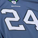 Zennovawear Marshawn Lynch Seattle Seahawks 2010 Legacy Throwback Replica Jersey - Blue