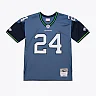 Zennovawear Marshawn Lynch Seattle Seahawks 2010 Legacy Throwback Replica Jersey - Blue