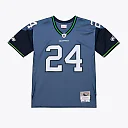 Zennovawear Marshawn Lynch Seattle Seahawks 2010 Legacy Throwback Replica Jersey - Blue