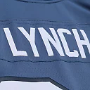 Zennovawear Marshawn Lynch Seattle Seahawks 2010 Legacy Throwback Replica Jersey - Blue