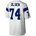 Zennovawear Merlin Olsen Los Angeles Rams Legacy Replica Jersey - White