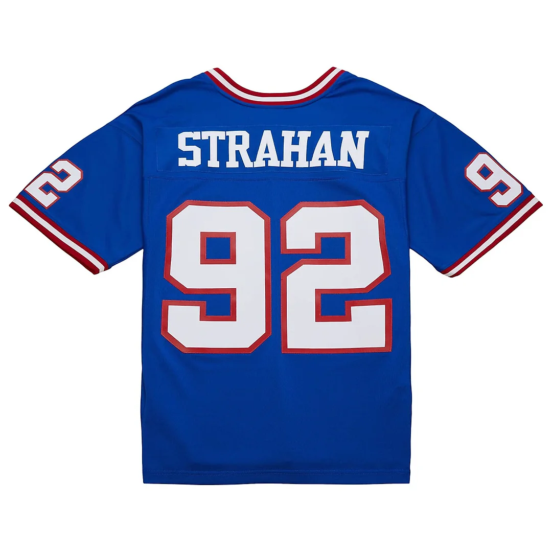 Zennovawear Michael Strahan New York Giants 1993 Legacy Replica Jersey - Royal