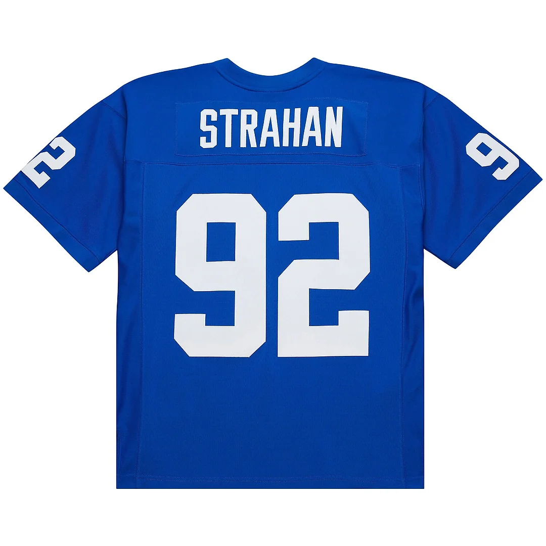 Zennovawear Michael Strahan New York Giants 1994 Legacy Replica Jersey - Royal