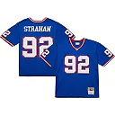 Zennovawear Michael Strahan New York Giants Big & Tall 1993 Retired Player Replica Jersey - Royal