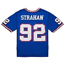 Zennovawear Michael Strahan New York Giants Big & Tall 1993 Retired Player Replica Jersey - Royal