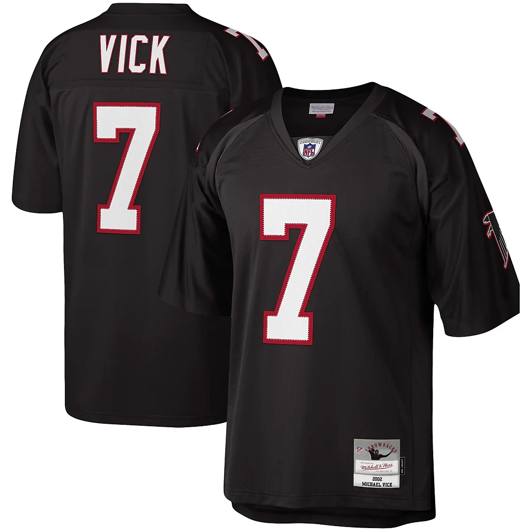 Zennovawear Michael Vick Atlanta Falcons Legacy Replica Jersey - Black