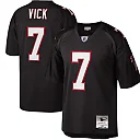 Zennovawear Michael Vick Atlanta Falcons Big & Tall 2002 Retired Player Replica Jersey - Black