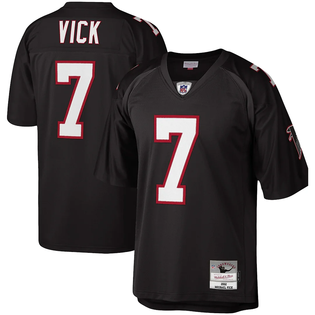 Zennovawear Michael Vick Atlanta Falcons Legacy Replica Jersey - Black