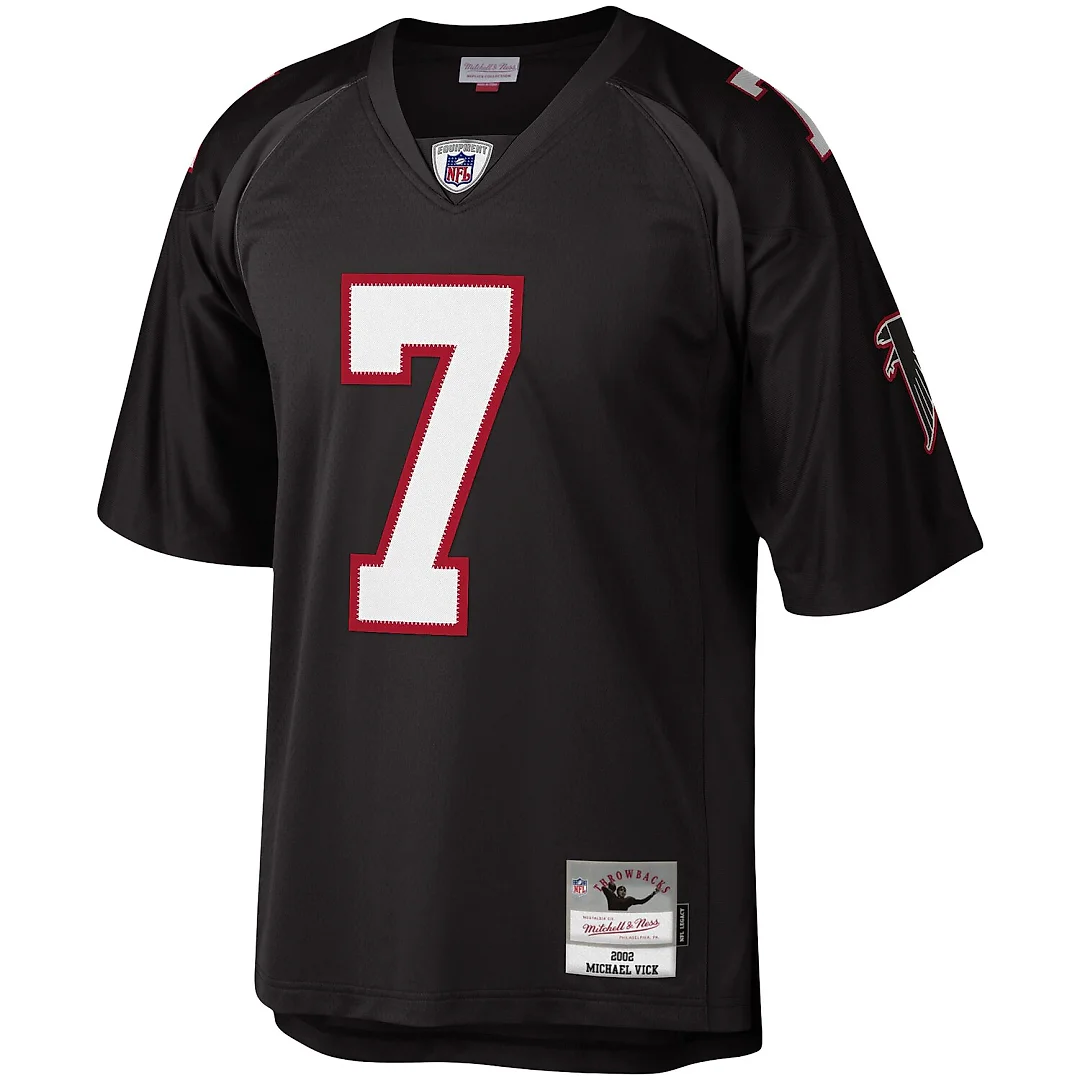 Zennovawear Michael Vick Atlanta Falcons Legacy Replica Jersey - Black