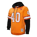 Zennovawear Mike Alstott Tampa Bay Buccaneers Player Name & Number Hoodie Legacy Jersey - Orange
