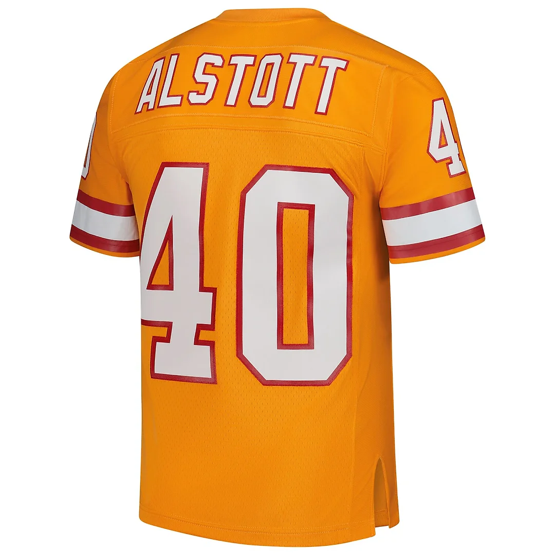 Zennovawear Mike Alstott Tampa Bay Buccaneers Legacy Replica Jersey - Orange