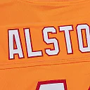 Zennovawear Mike Alstott Tampa Bay Buccaneers Player Name & Number Hoodie Legacy Jersey - Orange