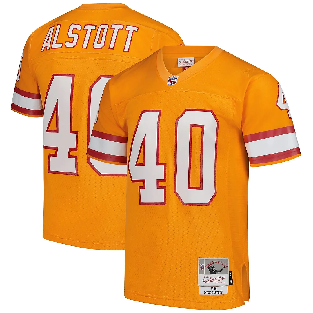 Zennovawear Mike Alstott Tampa Bay Buccaneers Legacy Replica Jersey - Orange
