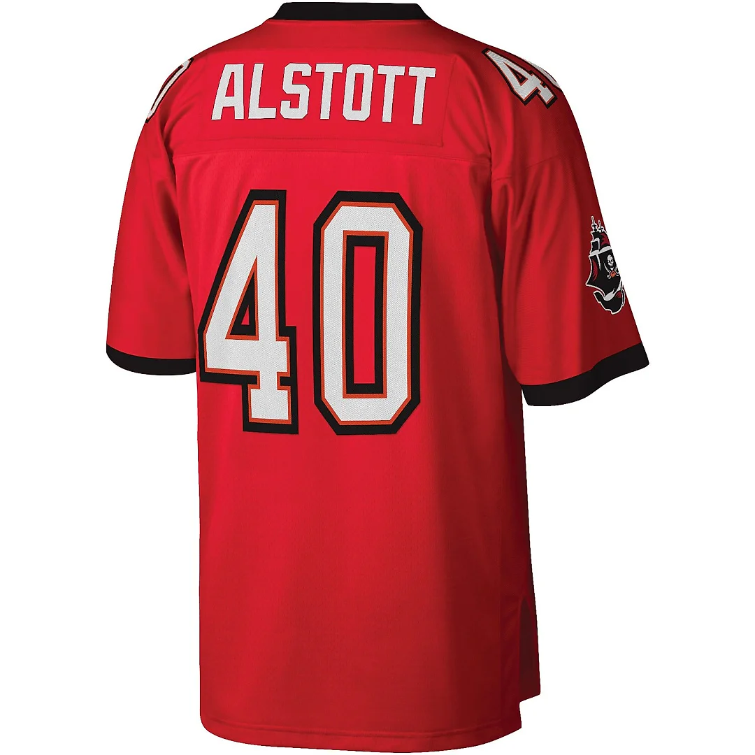 Zennovawear Mike Alstott Tampa Bay Buccaneers Legacy Replica Jersey - Red