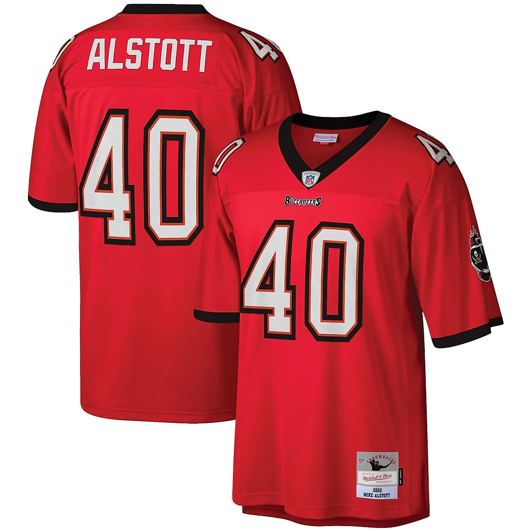 Zennovawear Mike Alstott Tampa Bay Buccaneers Legacy Replica Jersey - Red