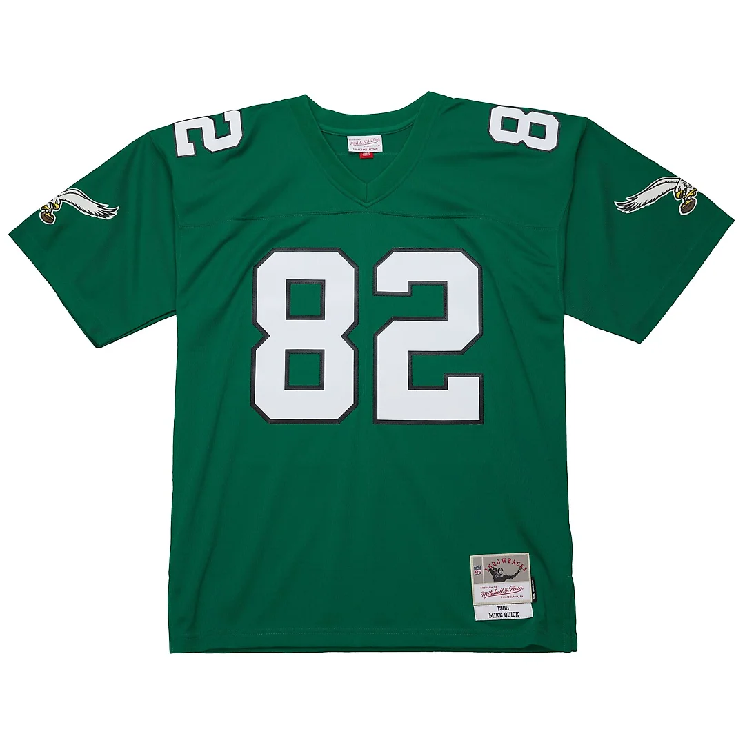 Zennovawear Mike Quick Philadelphia Eagles Legacy Replica Jersey - Kelly Green