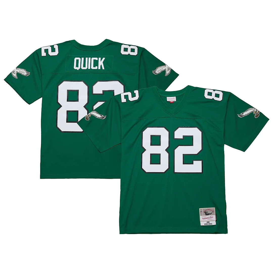 Zennovawear Mike Quick Philadelphia Eagles Legacy Replica Jersey - Kelly Green