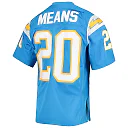 Zennovawear Natrone Means Los Angeles Chargers 1994 Authentic Throwback Retired Player Jersey - Powder Blue