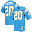 Zennovawear Natrone Means Los Angeles Chargers 1994 Authentic Throwback Retired Player Jersey - Powder Blue