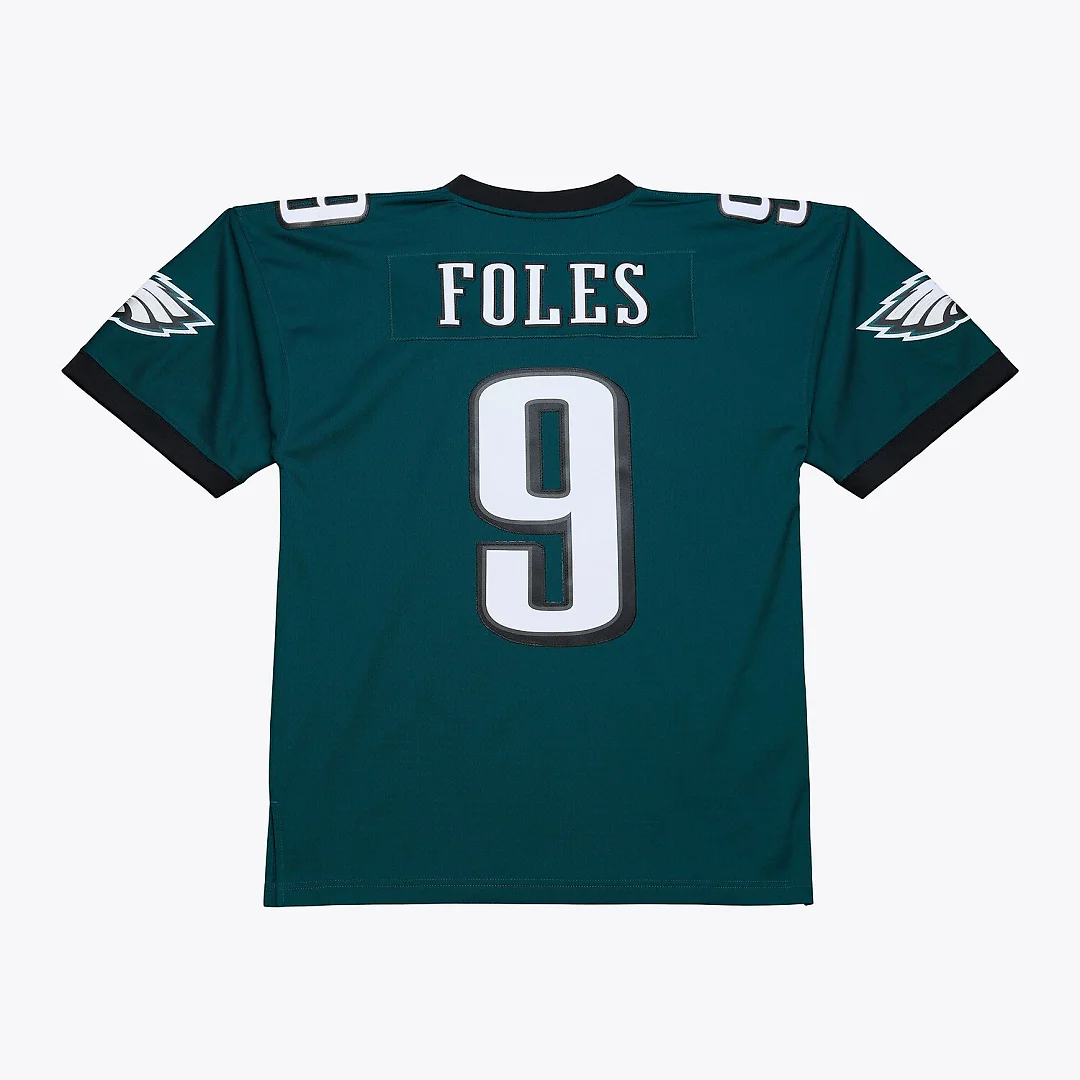 Zennovawear Nick Foles Philadelphia Eagles Legacy Replica Jersey - Midnight Green