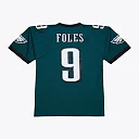 Zennovawear Nick Foles Philadelphia Eagles Legacy Replica Jersey - Midnight Green