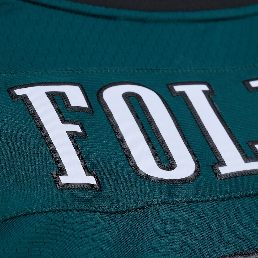 Zennovawear Nick Foles Philadelphia Eagles Legacy Replica Jersey - Midnight Green